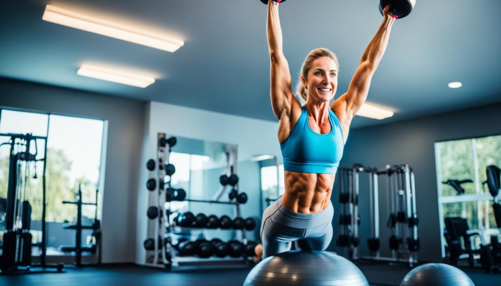 Bosu ball core exercises