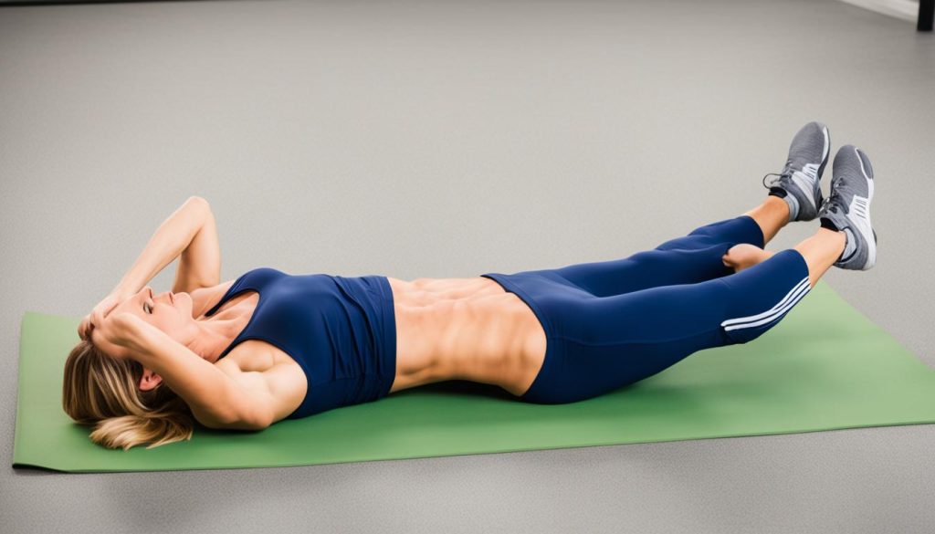 Hollow body hold for core activation