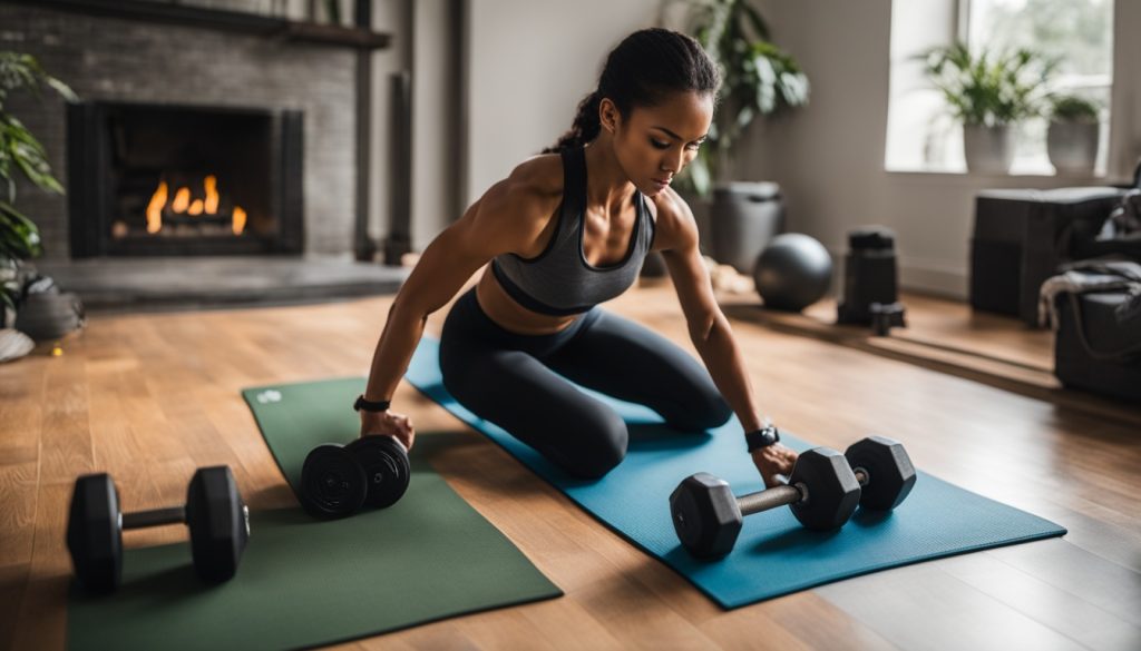 muscular endurance exercises at home