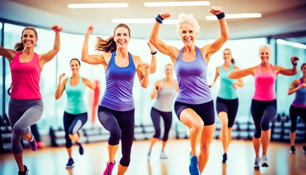 step aerobics routines